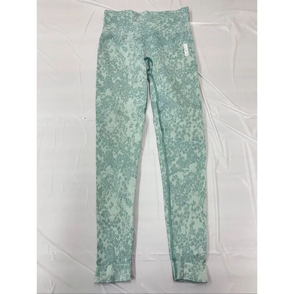 Gymshark Adapt Animal Print Seamless Leggings with Butt Ruching Size X-Small